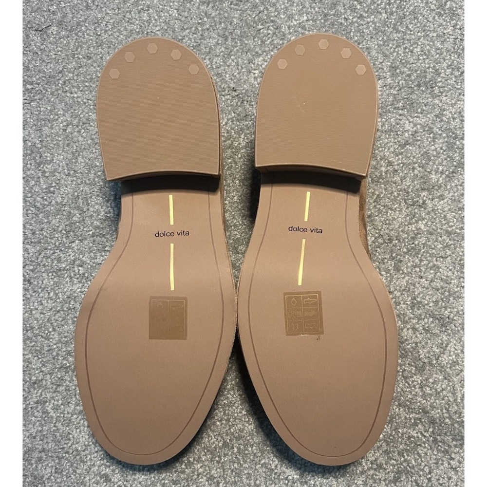 Dolce Vita Womens Yanni Suede Platform Penny Loafer Sz 8 - Picture 7 of 11